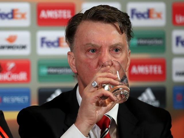 Will Louis van Gaal be drinking to Manchester United's success after their match with Norwich?